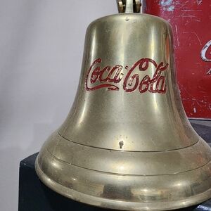 Coca Cola Brass Bell